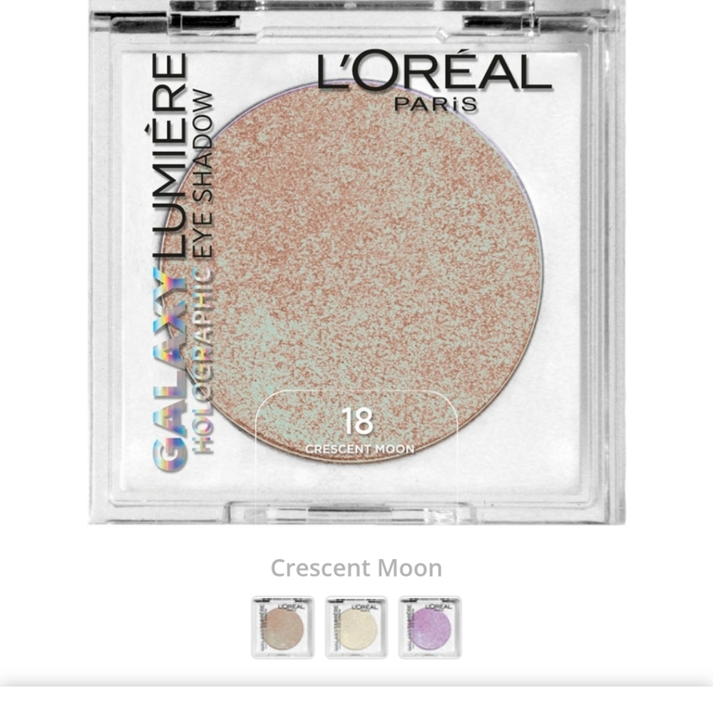 3/$20 L'Oreal Paris Galaxy Holographic Eyeshadow